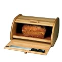 Rolltop Breadbox with Breadboard and Knife