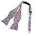 DBA7B16-18 Various Gift Patterned Microfiber Mens Self-tied Bowtie By Dan Smith