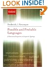 Possible and Probable Languages: A Generative Perspective on Linguistic Typology
