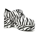 Silver Pimp Adult Shoes