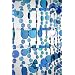 Beaded Curtain Blue Bubbles "Las Vegas"