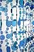 Beaded Curtain Blue Bubbles 