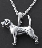 Kabana Small Brittany Beagle Pendant 18″ Chain Reviews