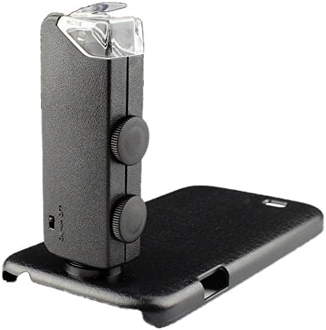 amar@60-100X Zoom Digital Mobile Phone Microscope Magnifier with Plastic Case LED Light for Samsung Galaxy S4 i9500