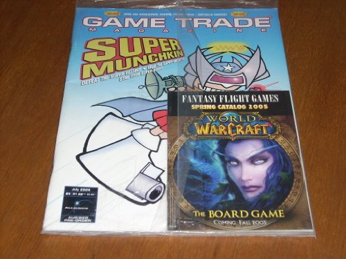 Game Trade Magazine #65 July 2005 Sealed issue with Fantasy Flight Games Spring Catalog 2005 Inside! Super Munchkin, Defeat the Super Villians, Grab the Super-Gadgets, Stab Your Super-Buddy.