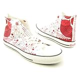 CONVERSE Chuck Taylor Red Owl Hi White Shoes Mens 10.5