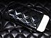 iPhone 4S / 4 Novoskins Black Quilted Patent Pouch Case