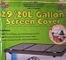 Pet Supplies : Zoo Med 29/20L Gallon Screen Cover 12 in x 30 in