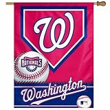 MLB Washington Nationals 27-by-37 inch Vertical Flag