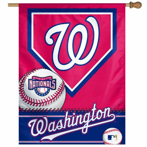 MLB Washington Nationals 27-by-37 inch Vertical Flag