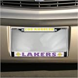 Los Angeles Lakers Chrome License Plate Frame