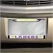 Los Angeles Lakers Chrome License Plate Frame