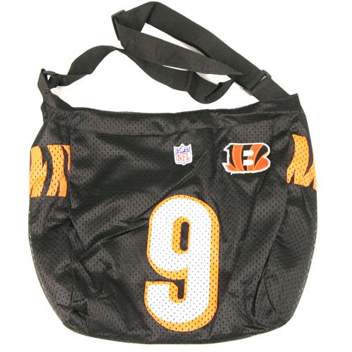 Cincinnati Bengals NFL Palmer #9 Little Earth Jersey Tote Purse