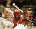 Brandon Webb autographed/Hand Signed Arizona Diamondbacks 8x10 Photo (Triple Exposure)