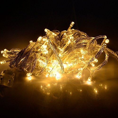 10M 100LED Warm White String Fairy Wedding Light Lamp Xmas Party Christmas Decor