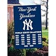 New York Yankees MLB Applique Banner Flag (44"x28") (Champions)