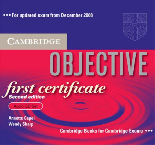 Objective First Certificate Audio CD Set