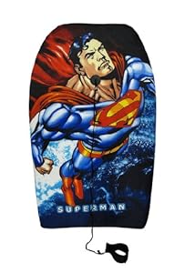 Flying Superman Printed Body Board 33 in.