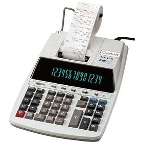 CNMMP49D MP49D Desktop Calculator, 14-Digit Fluorescent, Two-Color Printing, Black Red... by