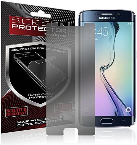Galaxy S6 Edge Screen Protector,[Edge Not Covered] Skque® Privacy Screen Protector for Samsung Galaxy S6 Edge