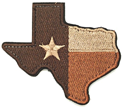 WZT Texas State Flag Patch Morale Patch-velcro patch (1)