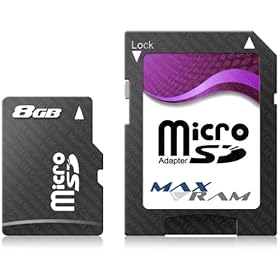 8GB Memory Card for Samsung S GT-19000 Galaxy Mobile Phone / Class 4 (SD Adapter Included)