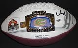 Urban Meyer Autographed Florida Gators Champs Medallion Football with 41-14 score inscription