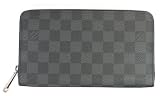 Ｌｏｕｉｓ Ｖｕｉｔｔｏｎ(ルイ・ヴィトン）【新品】 N63077 ラウンドファスナー長財布 ダミエ・グラフィット　ヴィトン紙袋付　【ジッピー・オーガナイザー】【並行輸入品】