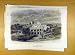 1869 Government House Lahore Punjaub India Old Print