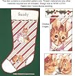 Beatrix Potter Hunca Munca Stocking Cross Stitch Pattern