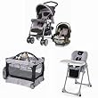 Chicco Matching Stroller System High Chair and Play Yard Combo - Romantic