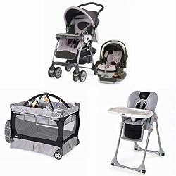 ChiccoMatchingStrollerSystemHighChairandPlayYardCombo-Romantic