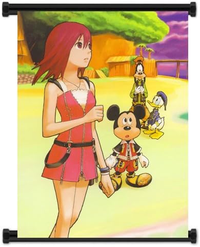 Kingdom Hearts Game Home Decor Wall Scroll Poster (16x21) Inches