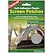 Coghlan's Self-Adhesive Plastic Screen Patches, White, 5