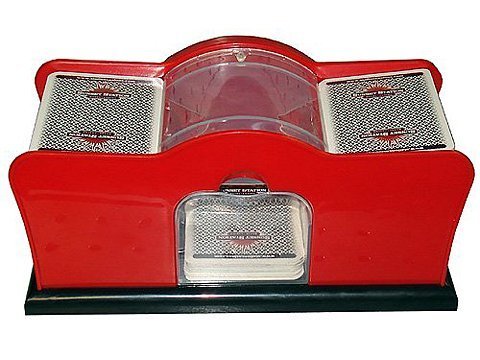 Mechanical (Manual) 2 Deck Playing Card Shuffler On Sale