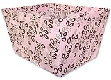 Trend Lab Willow Large Fabric Storage Bin, Pink