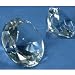 Crystal Diamond Jewelry Showcase Fixture Display 50mm