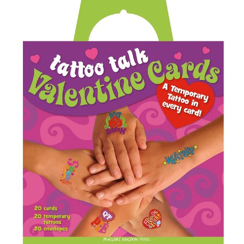 VPS11 - Temporary Tattoo Valentine Cards