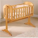 East Coast Canterbury Swinging Crib - Antique Pine