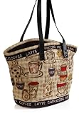 Park B. Smith Rustic Cafe Tapestry Tote Bag