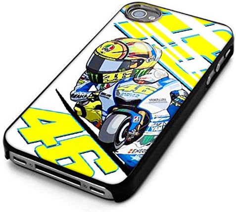 Iphone Case Custom Valentino Rossi Koolart Yamaha Team MotoGP Hard Case (Case for iPhone 5 5S)