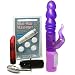Doc Johnson Lucid Hearts #75 Purple Waterproof Vibrator Adult Sex Toy Kit