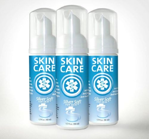 SilverSoft Skin Care 3-Pack Foam