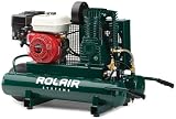 Rol-Air Air Compressor GX200 Honda 9 GAL #6590HK18
