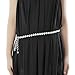 MoYoTo Women's Stylish Sexy Rhinestone Body Belly Chain Waist Chain Belt For Dress (Sliver)