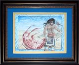 Song of Exile Original Color Pencil & Watercolor Painting
