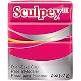 Sculpey III Polymer Clay 2 Ounces-New Red