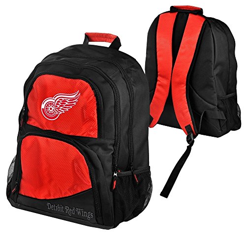 Detroit Red Wings Backpack, Red Wings Knapsack, Red Wings Travel Backpack