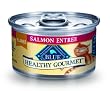 Blue Buffalo Healthy Gourmet Canned Cat Food, Flaked Salmon Entr�e, (Pack of 24 3-Ounce Cans)
