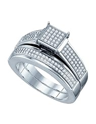 0.40CTW DIAMOND FASHION BRIDAL SET